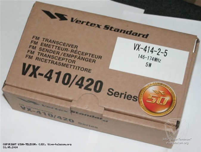 ������������ Vertex Standard VX-414. ������� ��������