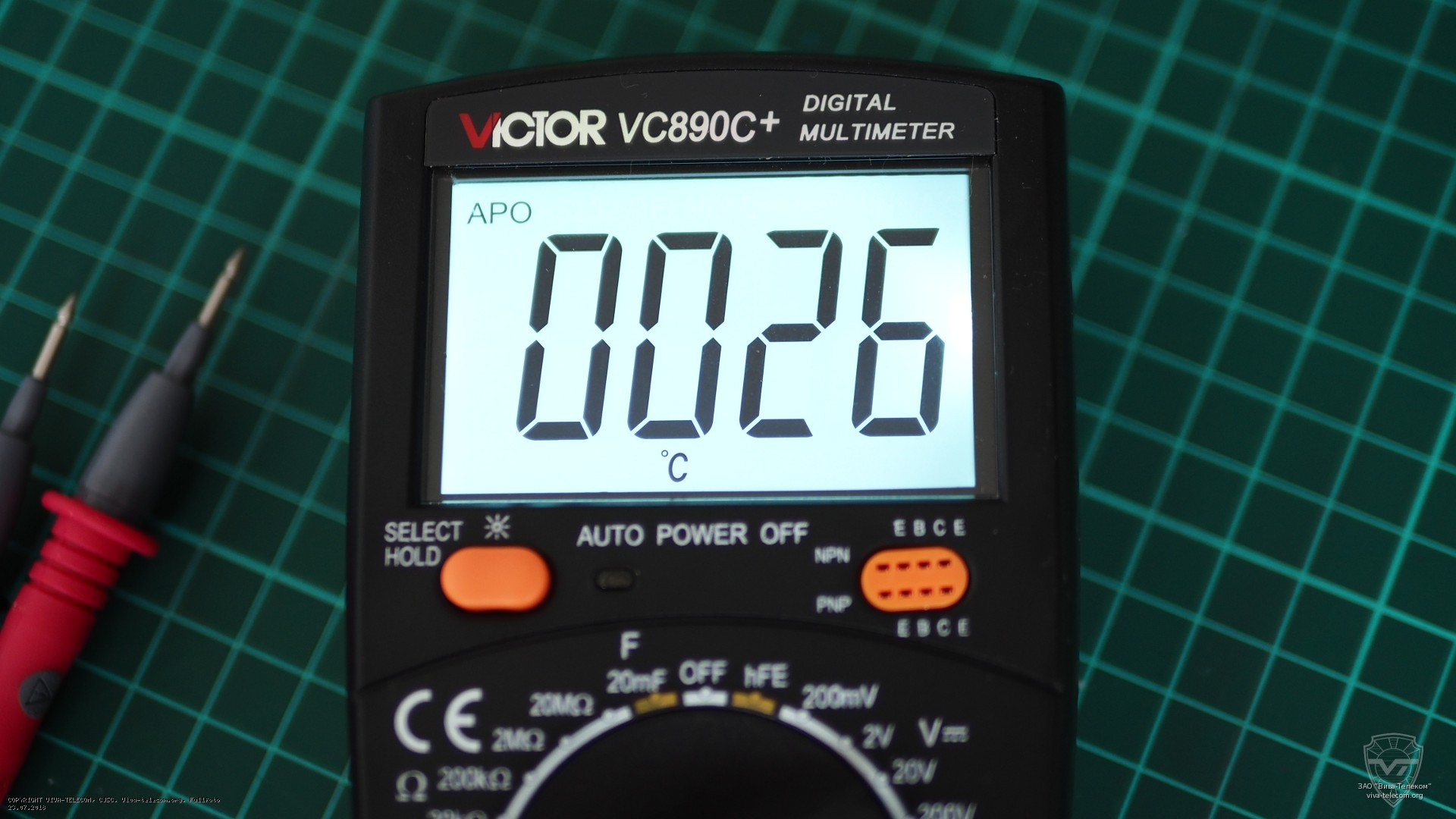 ������� ����������� Victor VC890C+