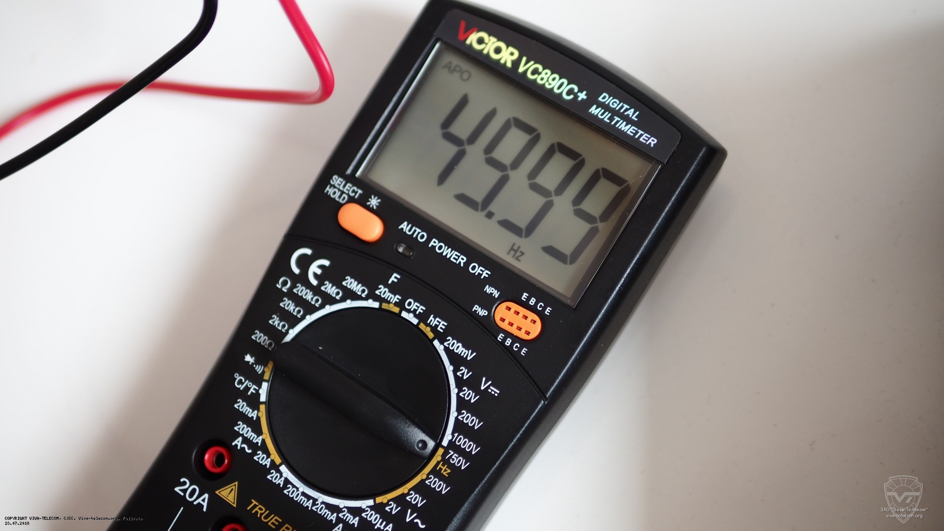 ����� ��������� ������� ����������� ���������� ������������ Victor VC890C+