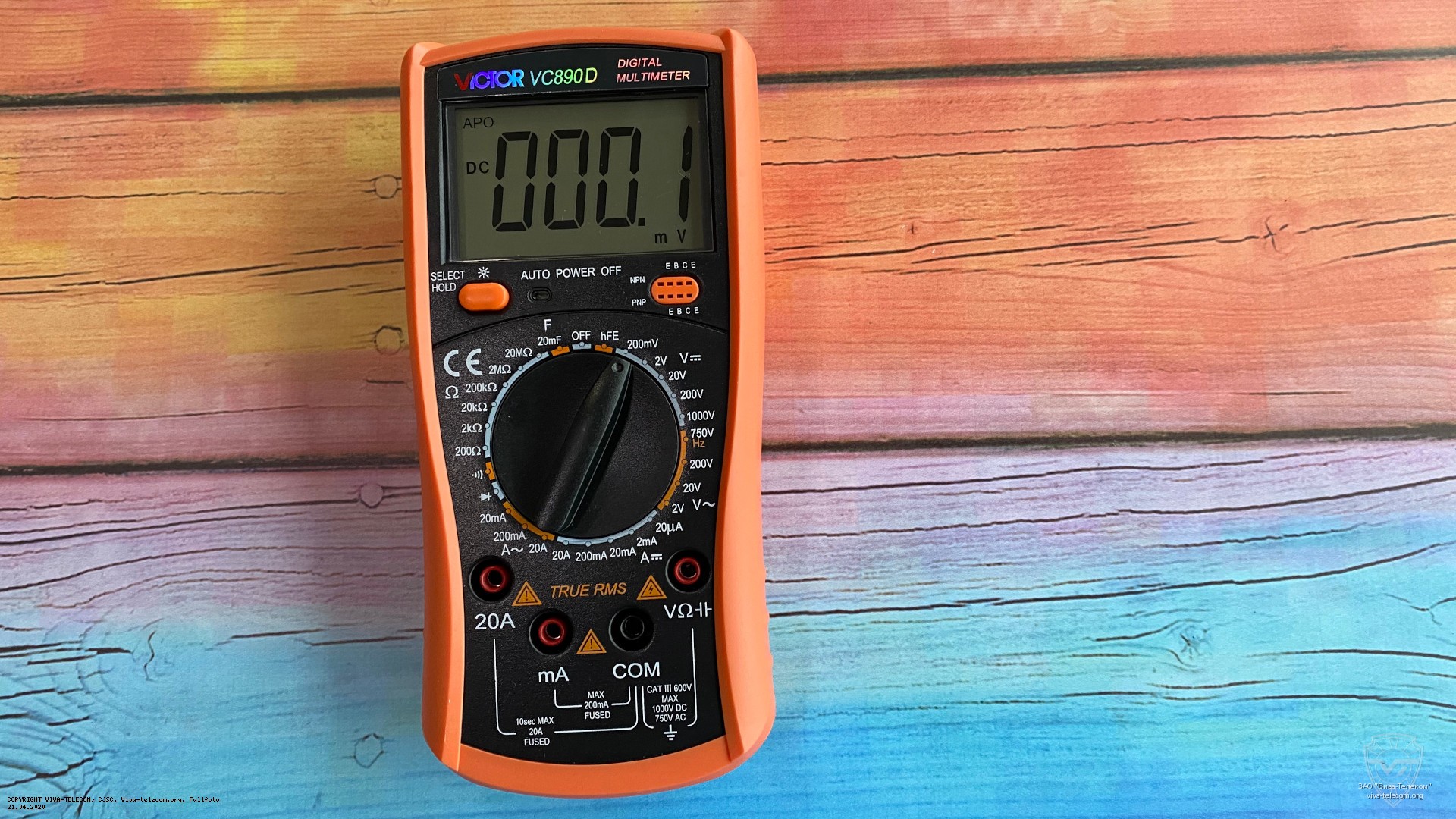 ������ ��������� ������� Victor VC890D