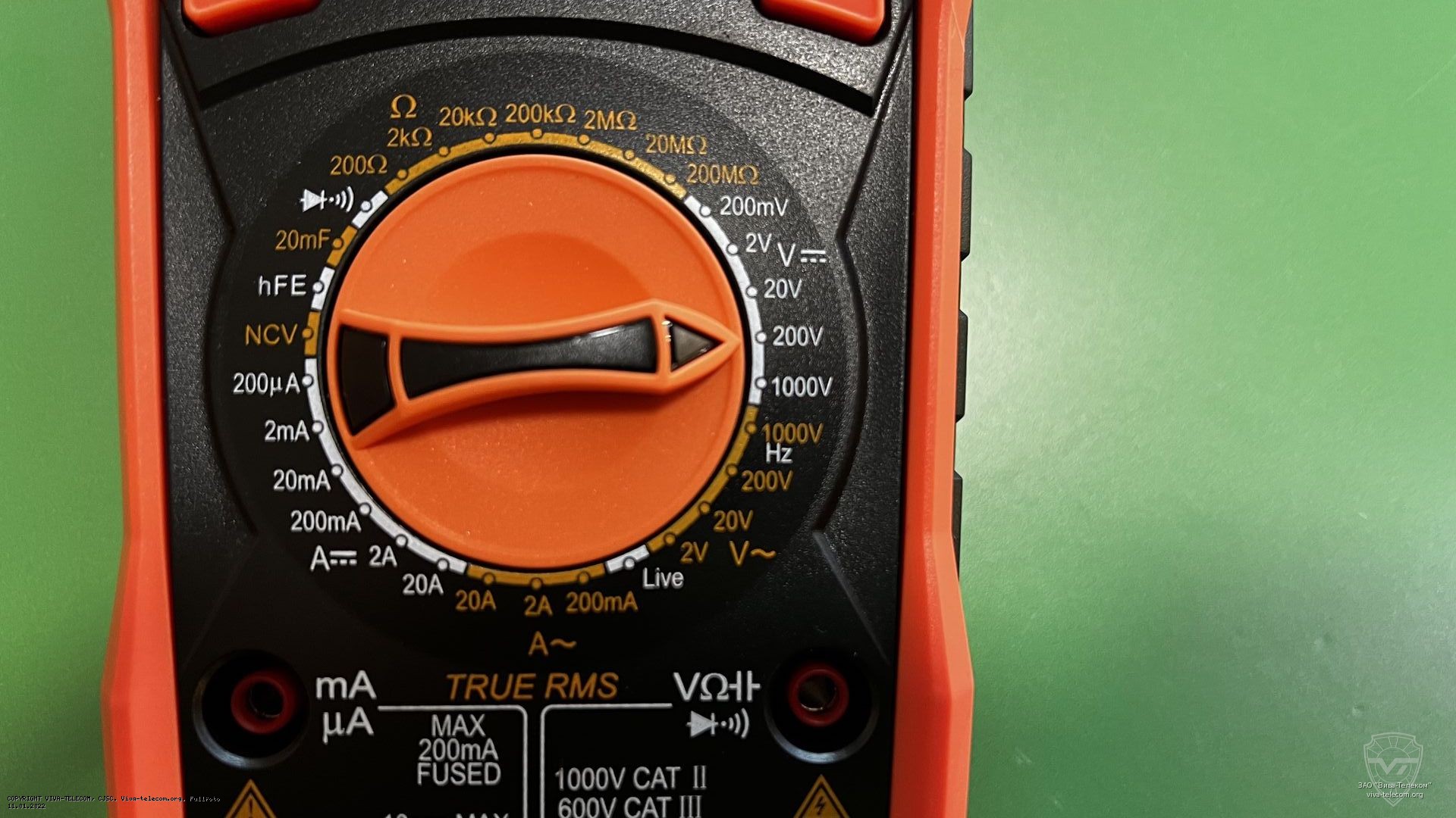 ������ ��������� ����������� Victor VC9802A+