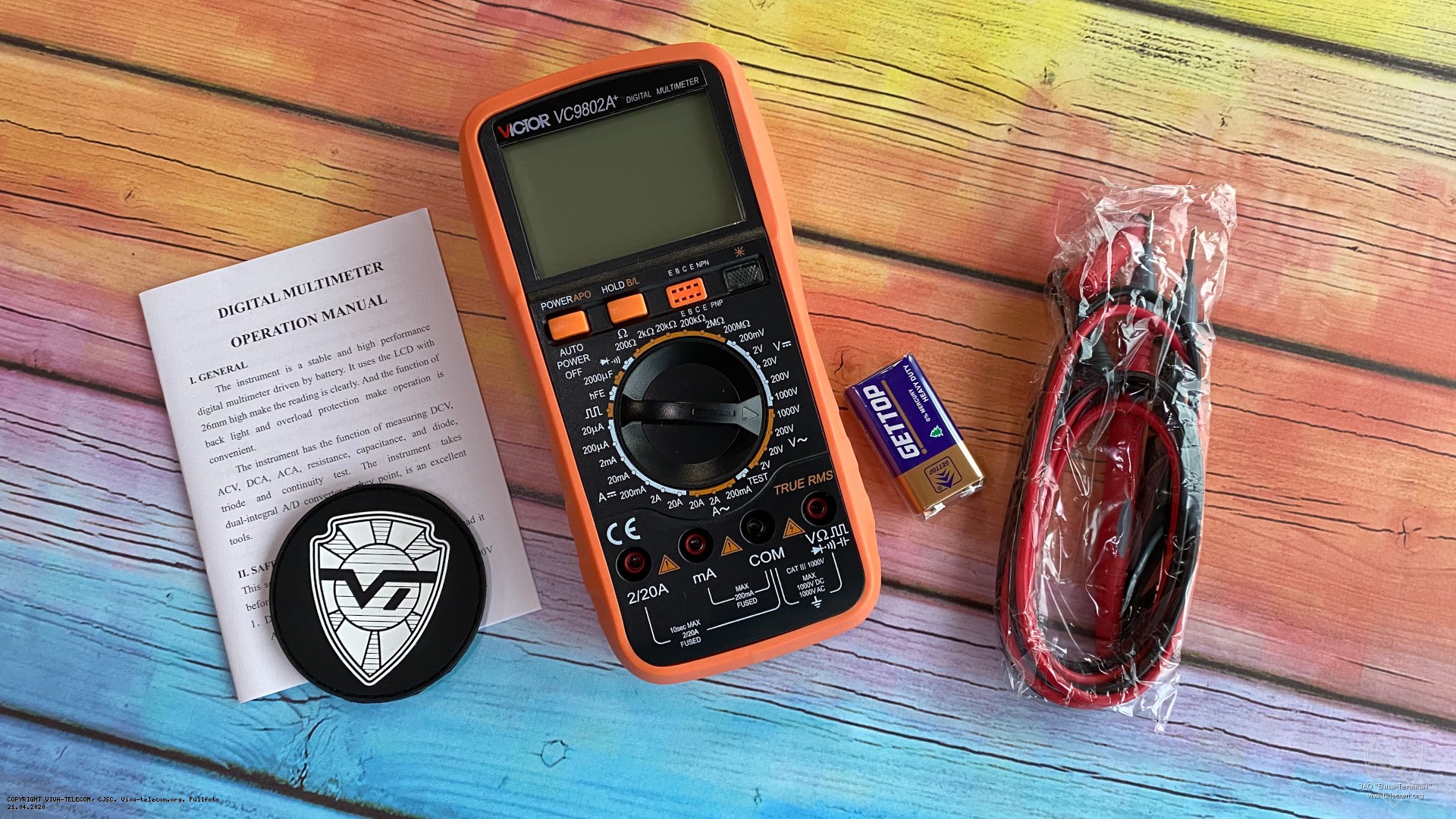 ������������ ������� Victor VC9802A+