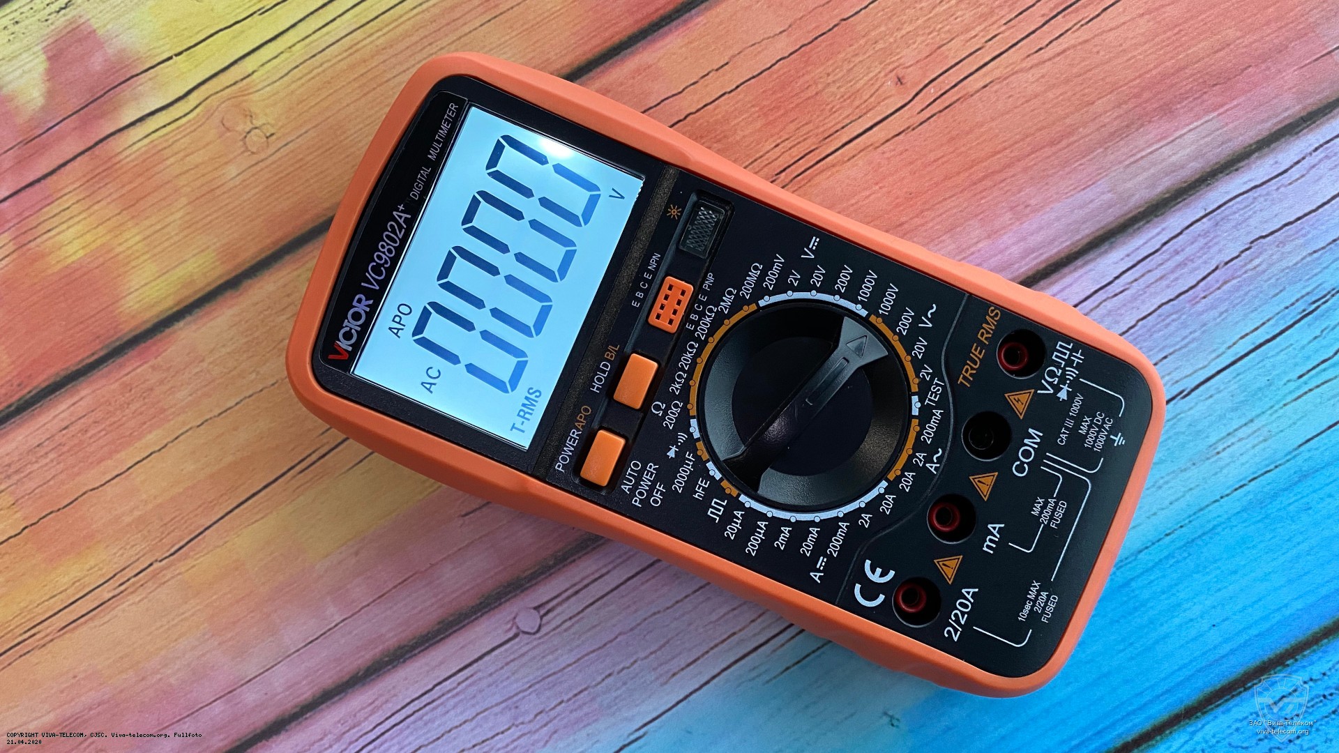 ������� ������� Victor VC9802A+