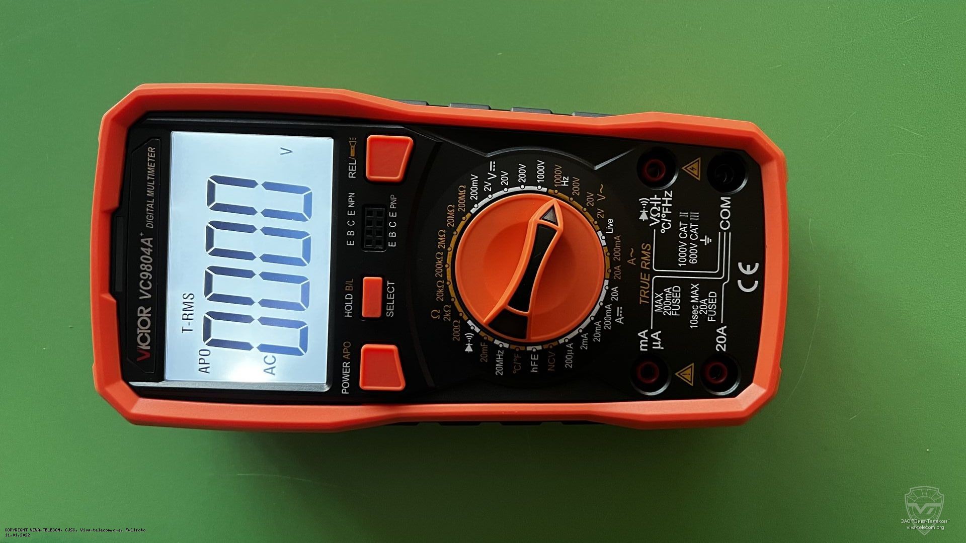 �������� ������ ����������� Victor VC9804A+