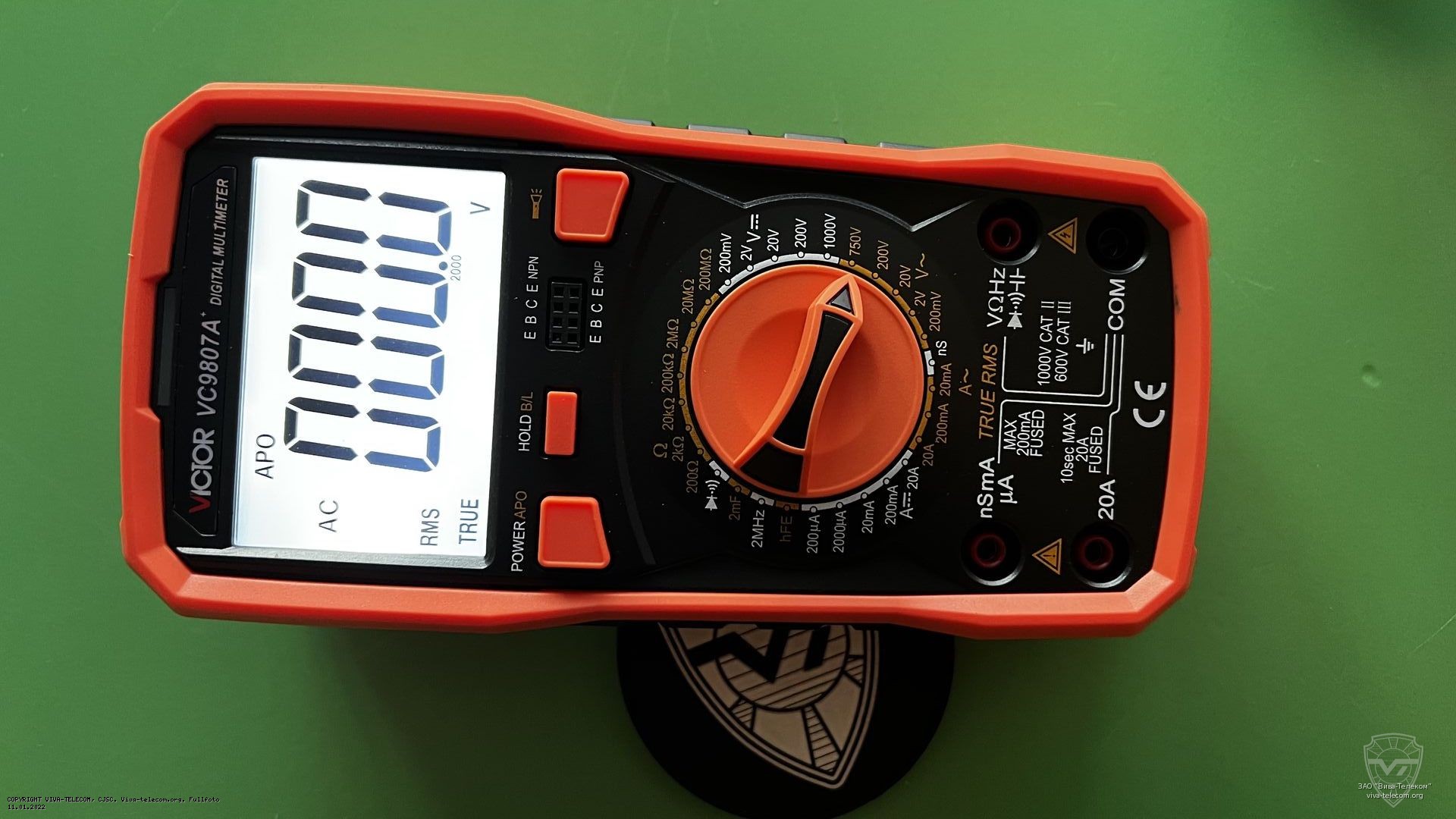 �������� ������ ����������� Victor VC9807A+