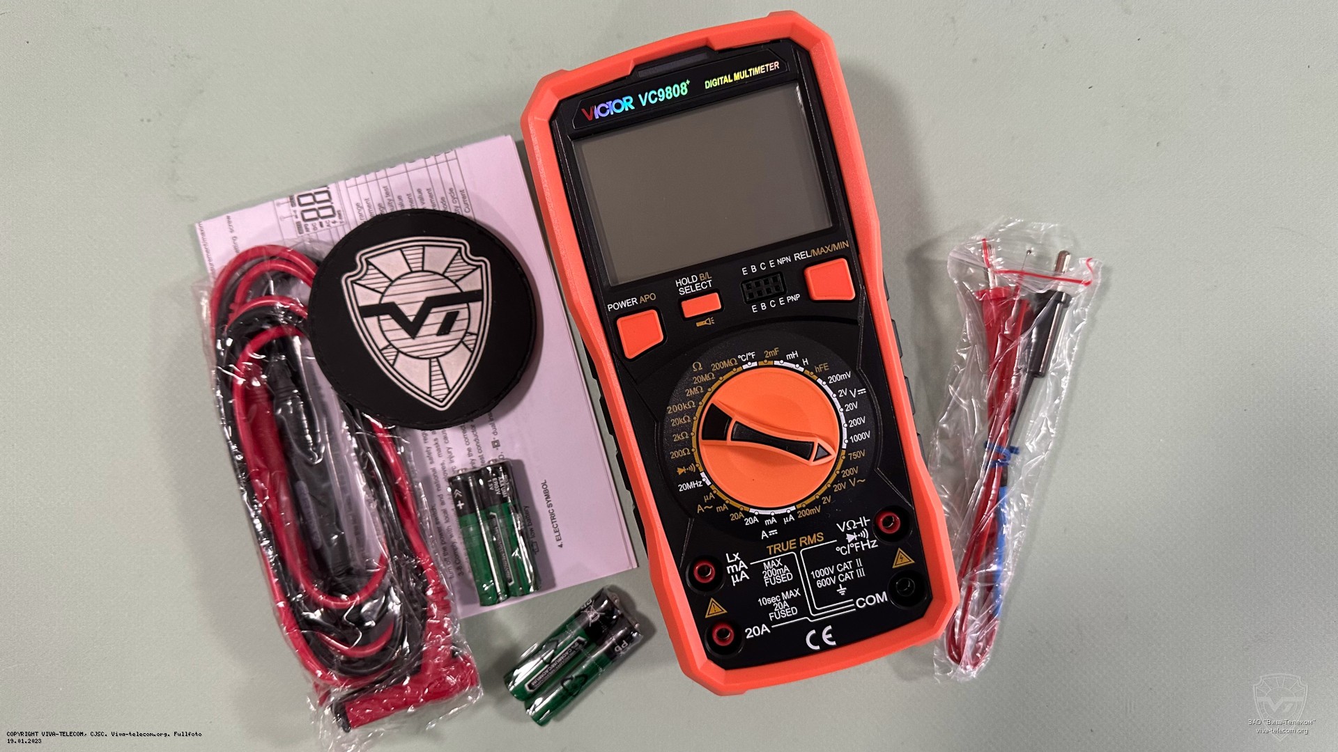 ������������ ����������� Victor VC9808+