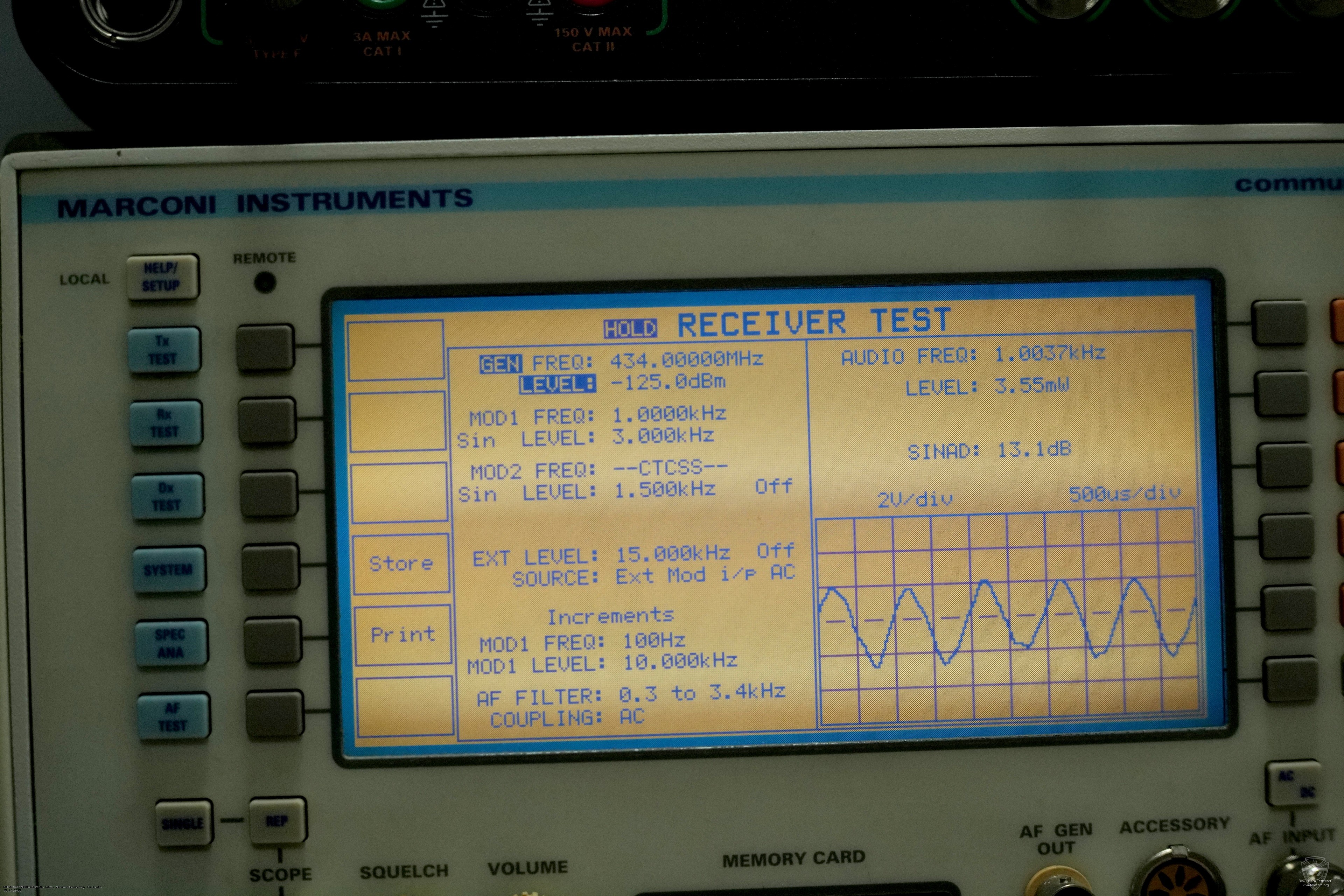 ���������������� ������������ Vostok ST-103 �� ������� 434 ���