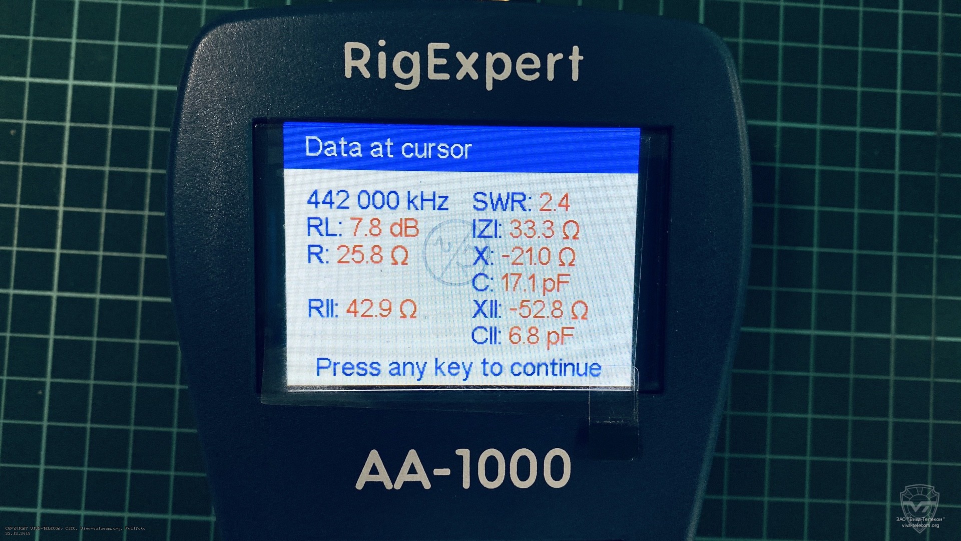 ����������� �������� ��� ������� Wouxun ANO-004 � 400-470 ���