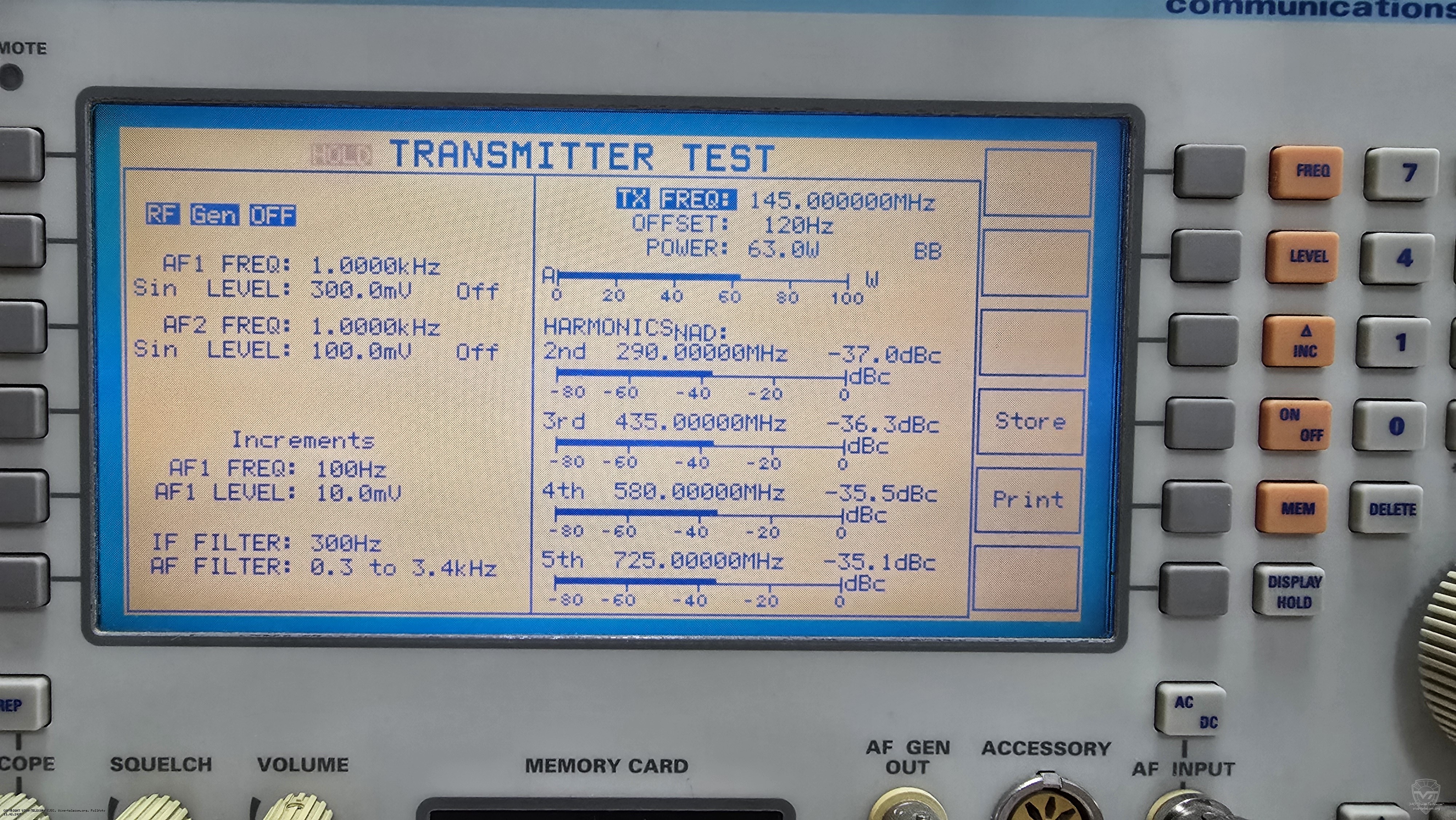 �������� �������� ������������ Yaesu FT-2980