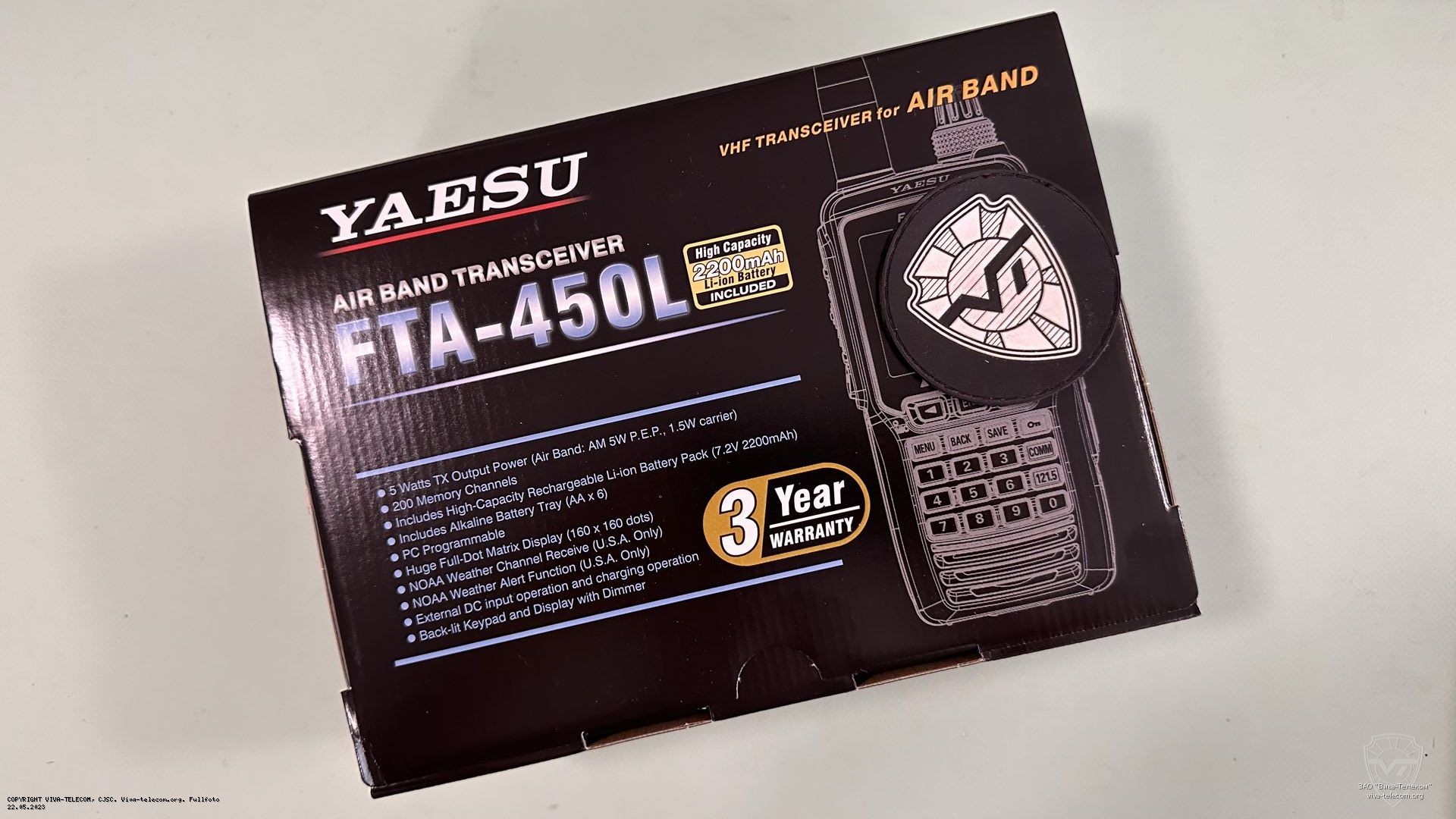 �������� ������������ Yaesu FTA-450