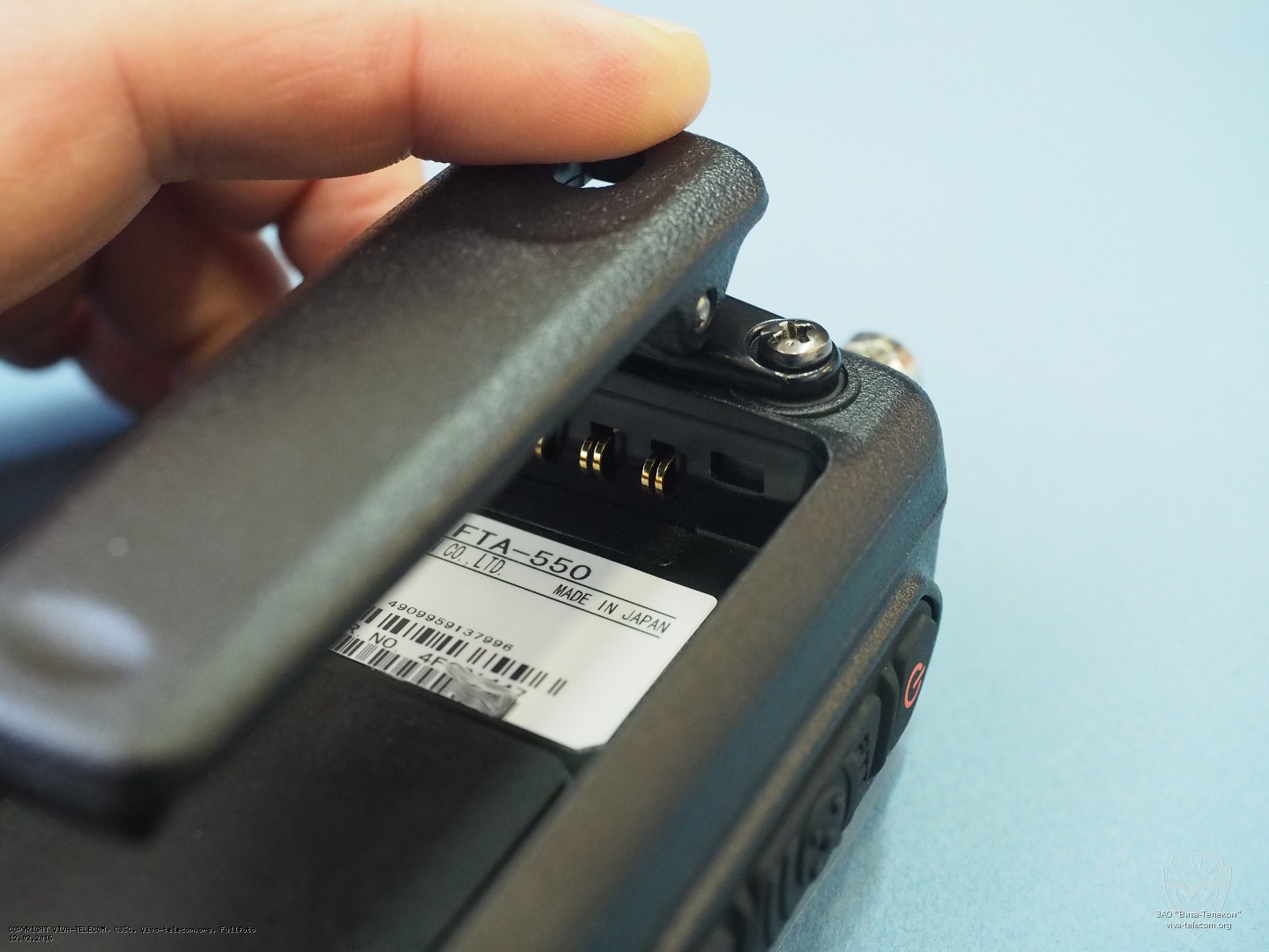 Контакты аккумулятора радиостанции Yaesu FTA-550. Yaesu FTA-550 AA Контакты аккумулятора радиостанции Yaesu FTA-550