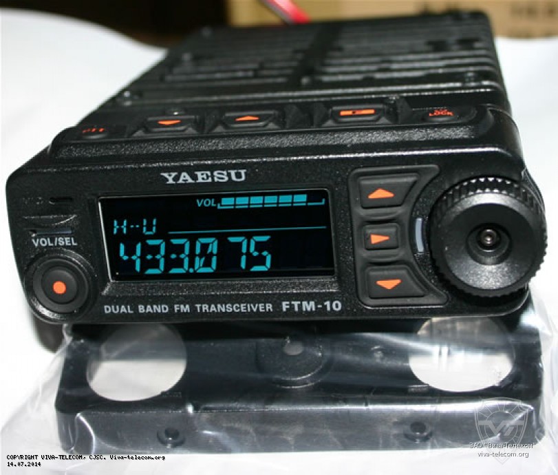 ����� � ������������ ������ � ������������� ����������� - yaesu FTM-10R
