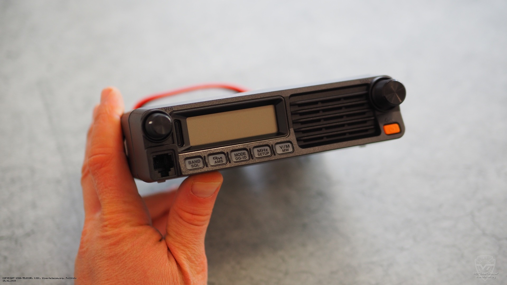 Передняя панель радиостанции Yaesu FTM-7250DR. Yaesu FTM-7250DR Передняя панель радиостанции Yaesu FTM-7250DR