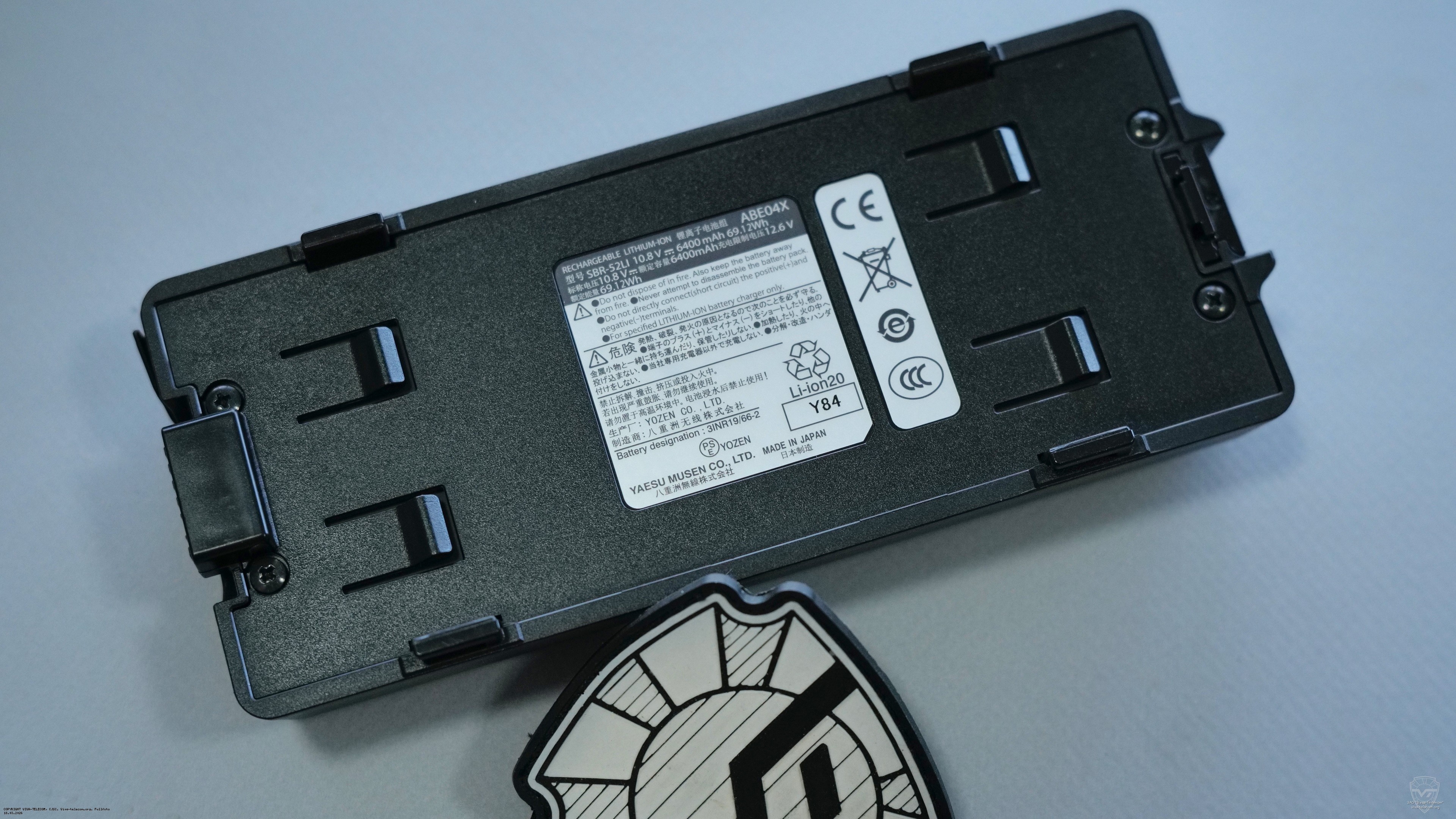 ������� ������� SBR-52Li ������������ Yaesu FTX-1 Field