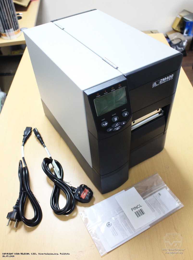 ������������ �������� Zebra ZM400