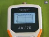 ���������� ������� ��� ������� �������� Rig Expert AA-170