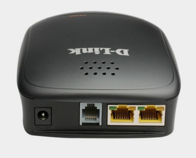 Телефонный адаптер дешевый VoIP шлюз-маршрутизатор D-Link DVG-7111S с 1 портом FXS, 1 портом FXO, 1 портом WAN 10/100Base-TX, 1 портом LAN 10/100Base-TX