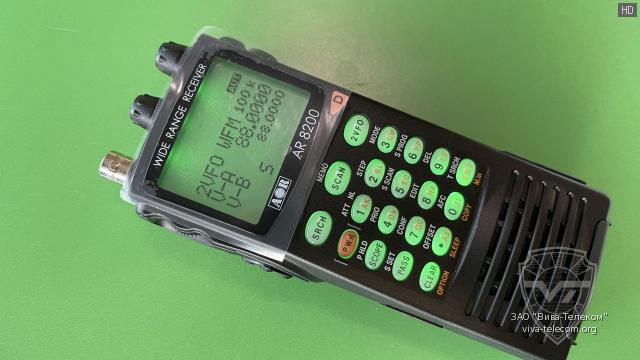 �������� ������ ��������� AOR AR-8200D