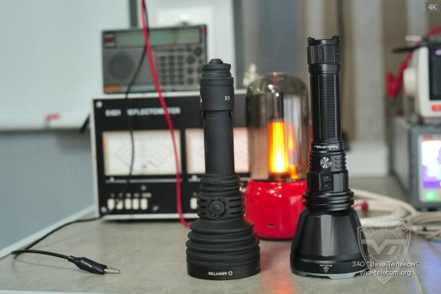 ��������� ������� Fenix HT-18R � Armytek Barracuda Pro Max