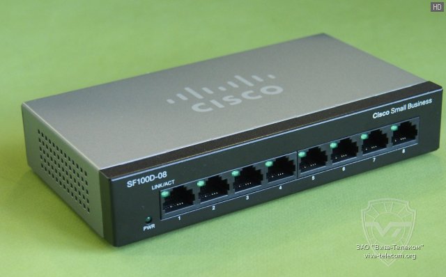    Cisco SF100D-08