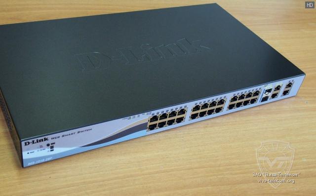 ��� �������� ������ ����������� D-Link DES-1210-28P