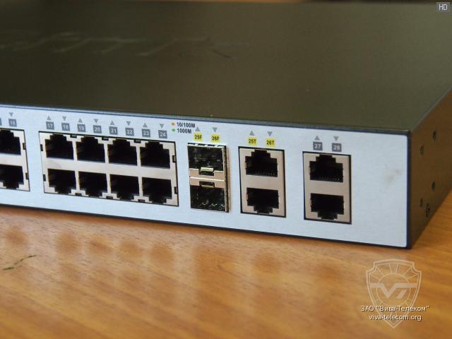 ������ ����� �������� ������ D-Link DES-1210-28P