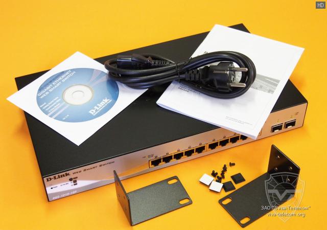 ������������ ����������� D-Link DGS-1210-10P