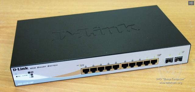 �������� ������ ����������� D-Link DGS-1210-10P