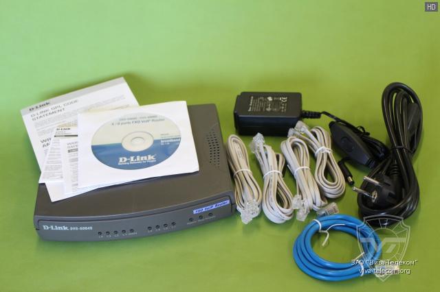 ������������ ����� D-Link DVG-6004S