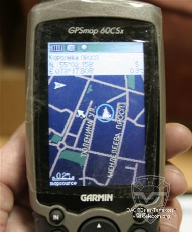 ����������� GPS ��������� GPSMAP 60CSX