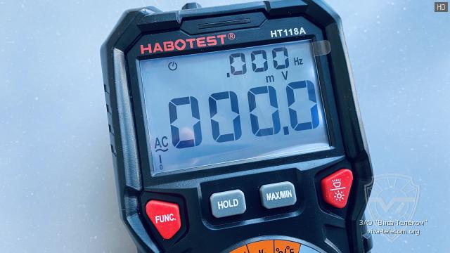 ������� ������ ����������� Habotest HT118A