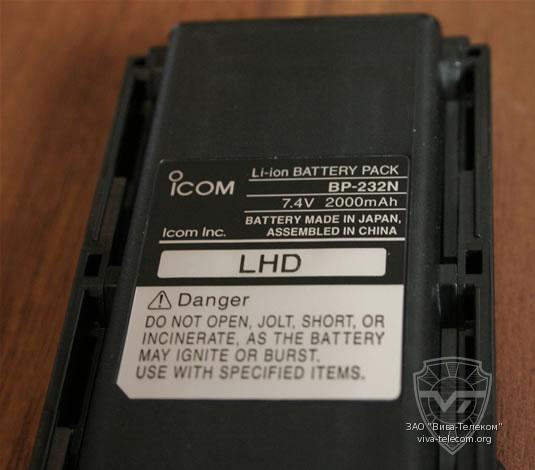 �����-������ ������� Icom BP-232 