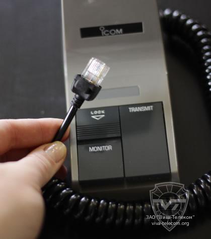 Icom SM-25. ������ ��� ����������� � ������������