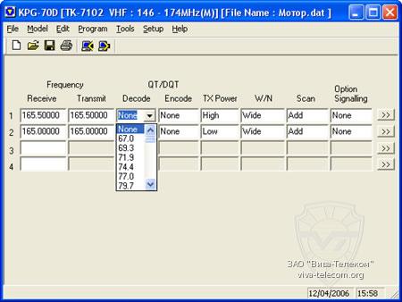 ����������� ����������� ��� ������������ Kenwood KPG-70D