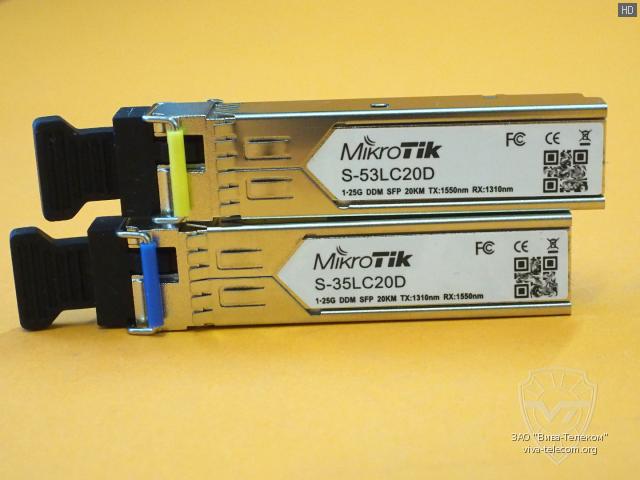�������� Single Mode SFP ��������� Mikrotik S-3553LC20D - ����� �� ���� �����������