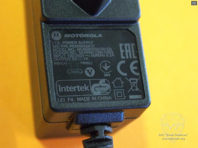 ��������� �������� �������� MOTOROLA PS000042A12