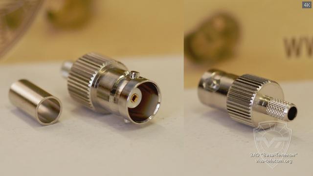 ������ BNC (female) �� ������ RG-58, ��������