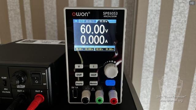 �������� ������ ������������� ����� ������� OWON SPE6053