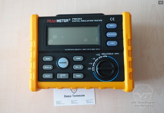    PeakMeter PM5203