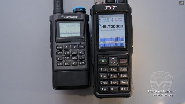 ��������� �������� QuanSheng UV-K1 � TYT UVL-15W