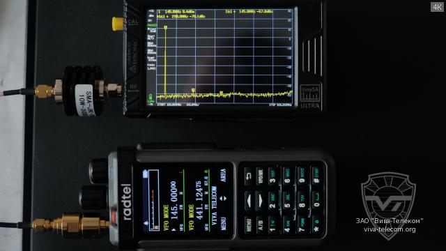 �������� ��������� ������������ Radtel RT-6D �� ������� 145 ���