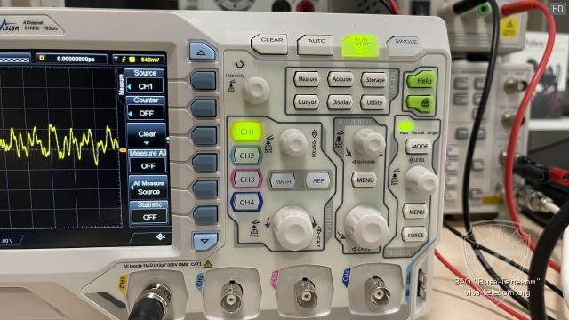 ������ ���������� ������������� RIGOL DS1054Z