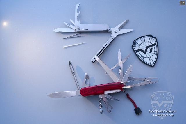 ��������� Roxon Mini-M3 � Victorinox Cyber Tool