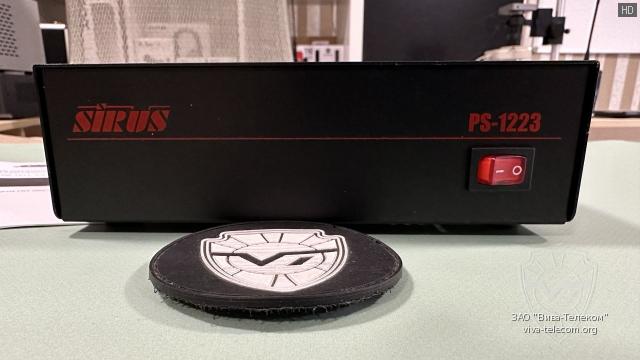 Передняя панель блока питания Sirus PS-1223 Передняя панель блока питания Sirus PS-1223