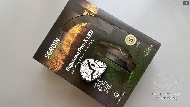 �������� ��������� Sordin Supreme Pro-X LED