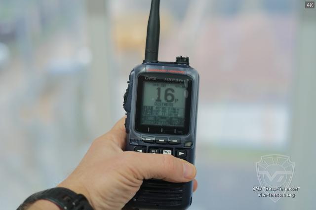 ������� ������������ � GPS ���������� Standard Horizon HX-891BT