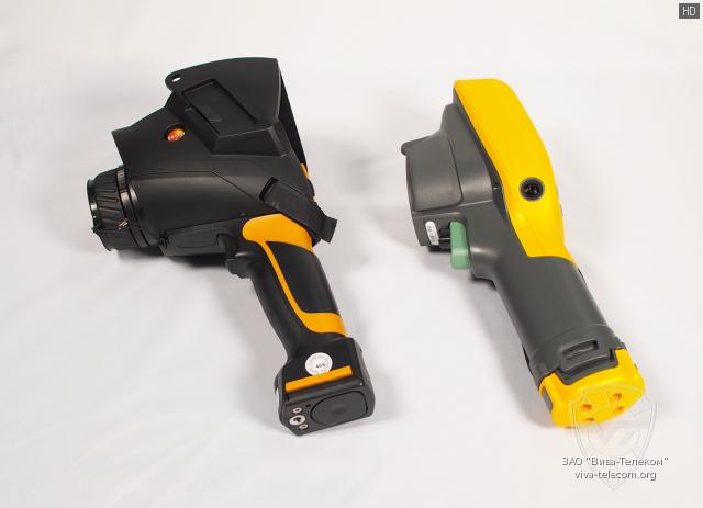 ��������� ������������ Testo ����� 875 � Fluke Ti-100