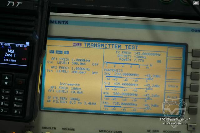 �������� �������� ������������ TYT MD-UV990 � ��������� 136-174 ���