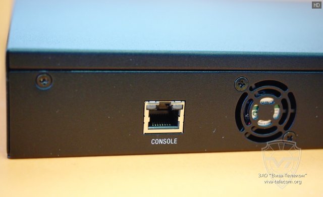   RJ-45 Ethernet in/Out Band  Ubiquiti EdgeSwitch 48 Lite