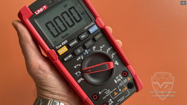 ���������� ������� ����������� UNI-T UT17B Pro